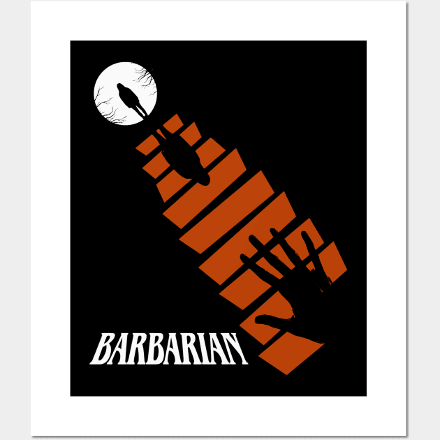 Barbarian (alt.) Wall Art by amon_tees